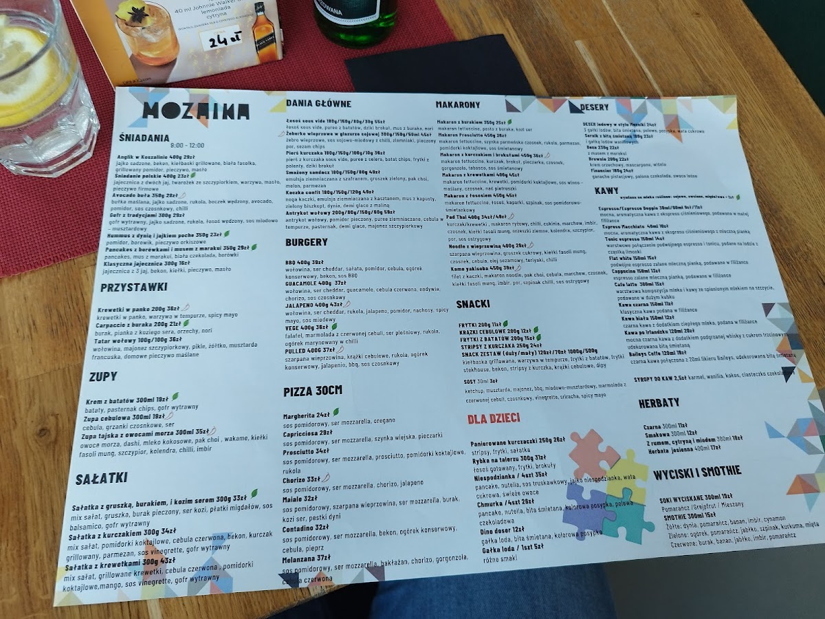 Menu Mozaika-6